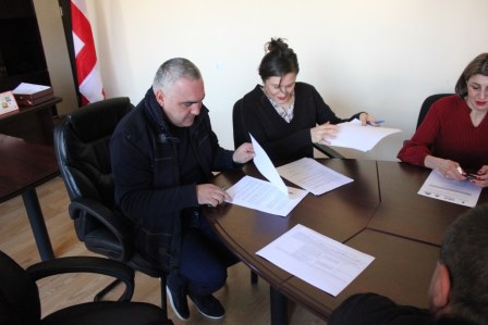 2018-12-24 – Signature of MoU between Sagarejo Municipality and REC Caucasus